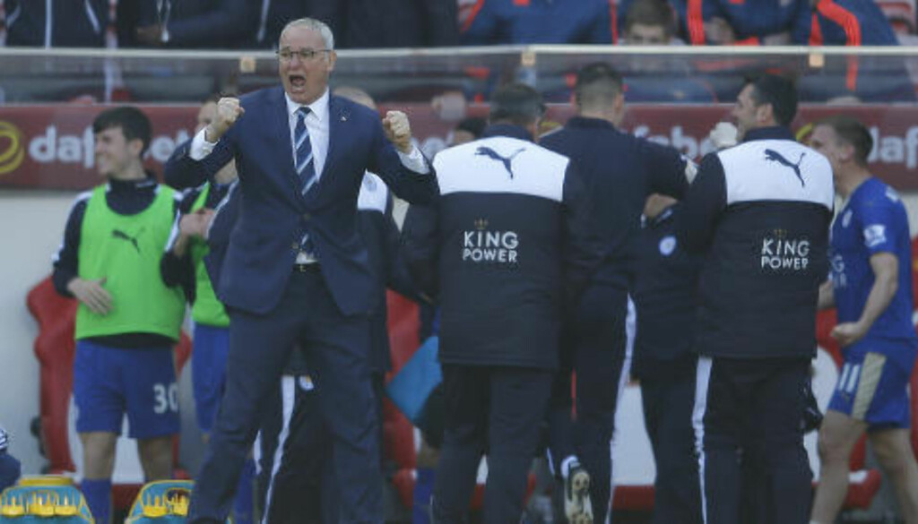 FOSSER VIDERE: Claudio Ranieri og Leicester. Foto: NTB Scanpix FOSSER VIDERE: Claudio Ranieri og Leicester. Foto: NTB Scanpix