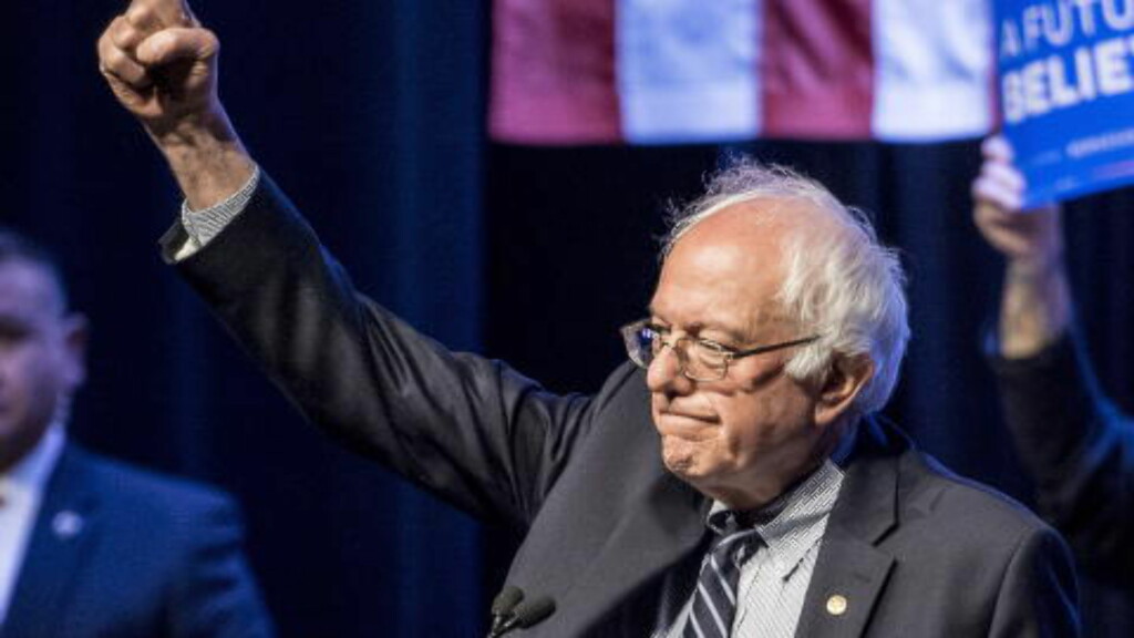 SKUFFET LITT: Bernie Sanders. Foto: Lars Eivind Bones / Dagbladet SKUFFET LITT: Bernie Sanders. Foto: Lars Eivind Bones / Dagbladet