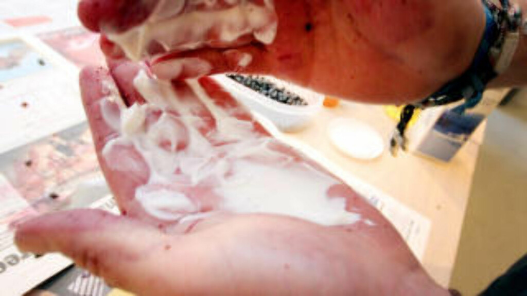 HELT TOPP: Denne yoghurten gjorde oss rene og fine. Foto: OLE PETTER BAUGERØD STOKKE HELT TOPP: Denne yoghurten gjorde oss rene og fine. Foto: OLE PETTER BAUGERØD STOKKE