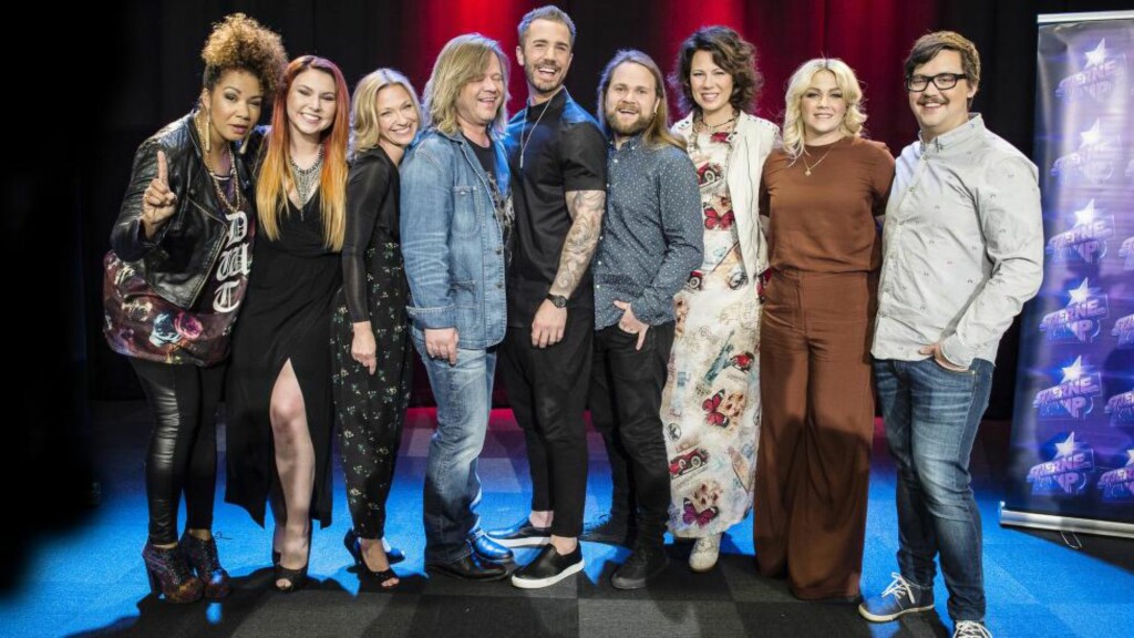 «STJERNEKAMP»: Maria Karlsen (f.v.), Celine Helgemo, Heidi Gjermundsen Broch, Knut Erik Østgård (Return), Tommy Fredvang, Eirik Søfteland, Trine Rein, Maria Haukaas Mittet og Martin Halla. Øystein Wiik deltar også, men var ikke til stede i går. Foto: LARS EIVIND BONES «STJERNEKAMP»: Maria Karlsen (f.v.), Celine Helgemo, Heidi Gjermundsen Broch, Knut Erik Østgård (Return), Tommy Fredvang, Eirik Søfteland, Trine Rein, Maria Haukaas Mittet og Martin Halla. Øystein Wiik deltar også, men var ikke til stede i går. Foto: LARS EIVIND BONES