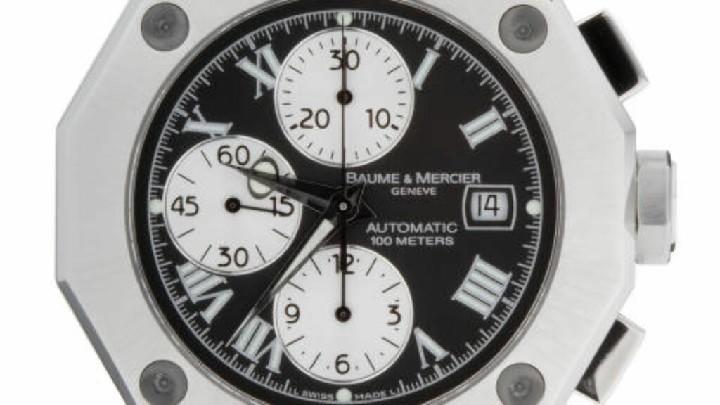 MEKANISK:Denne klokka fra Baume Mercier er automatisk. Det vil si at den trekkes opp ved hjelp av armbevegelser. Foto: ALL OVER PRESS MEKANISK:Denne klokka fra Baume Mercier er automatisk. Det vil si at den trekkes opp ved hjelp av armbevegelser. Foto: ALL OVER PRESS