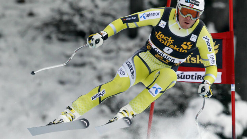 1,18 BAK SVINDAL: Kjetil Jansrud leverte et godt renn uten å kunne konkurrere med Svindal. Foto: REUTERS/Alessandro Garofalo 1,18 BAK SVINDAL: Kjetil Jansrud leverte et godt renn uten å kunne konkurrere med Svindal. Foto: REUTERS/Alessandro Garofalo