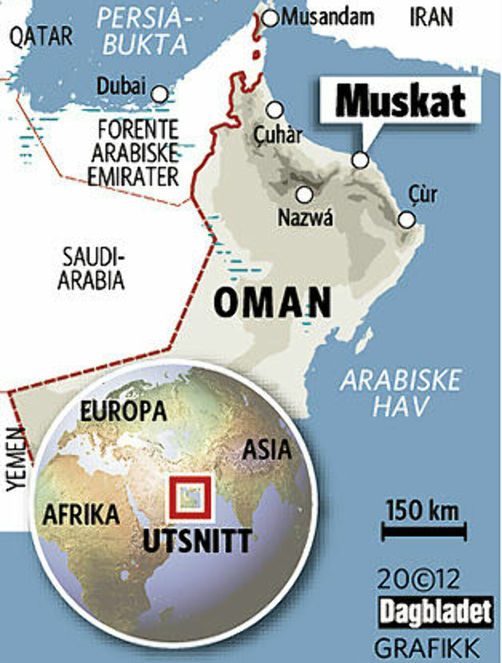 OMAN Grafikk: KJELL ERIK BERG OMAN Grafikk: KJELL ERIK BERG