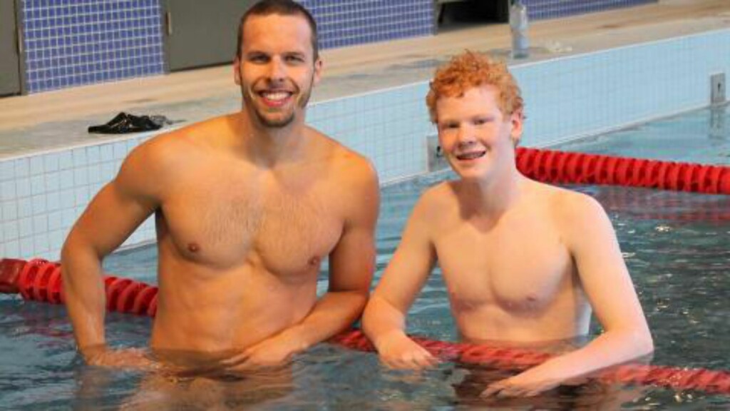 TALENT: Hans Ole Bergh satte mest pris på tiden i bassenget. Han slo forbildet sitt på 50 meter. Et naturtalent, mente Alexander Dale Oen. TALENT: Hans Ole Bergh satte mest pris på tiden i bassenget. Han slo forbildet sitt på 50 meter. Et naturtalent, mente Alexander Dale Oen.