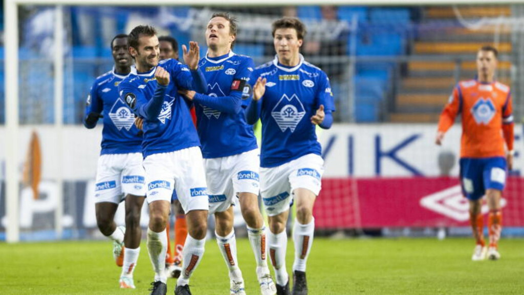 SCORET: Magne Hoseth (t.v.), Daniel Berg Hestad og Joshua Alexander Gatt (t.h.) jubler etter at Hoseth har satt inn 2-1 mot Aalesund. Foto: Svein Ove Ekornesvåg / NTB scanpix SCORET: Magne Hoseth (t.v.), Daniel Berg Hestad og Joshua Alexander Gatt (t.h.) jubler etter at Hoseth har satt inn 2-1 mot Aalesund. Foto: Svein Ove Ekornesvåg / NTB scanpix