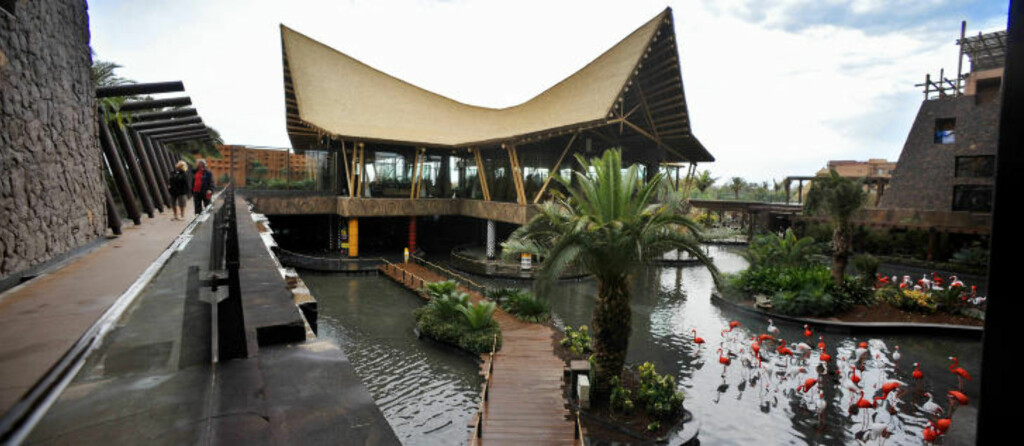 LUKSUSHOTELL: Et av vinterens mest populære hoteller er det nybygde Baobab Resort på Gran Canarias sørside. Foto: JOHN TERJE PEDERSEN LUKSUSHOTELL: Et av vinterens mest populære hoteller er det nybygde Baobab Resort på Gran Canarias sørside. Foto: JOHN TERJE PEDERSEN