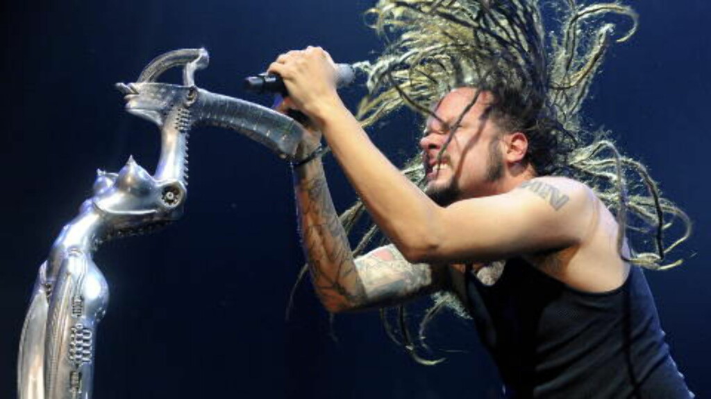 MALEN: I 1994 skapte Korn malen for den hiphop-inspirerte nymetallen. Her vokalist Jonathan Davis. Foto: Scanpix/EPA MALEN: I 1994 skapte Korn malen for den hiphop-inspirerte nymetallen. Her vokalist Jonathan Davis. Foto: Scanpix/EPA