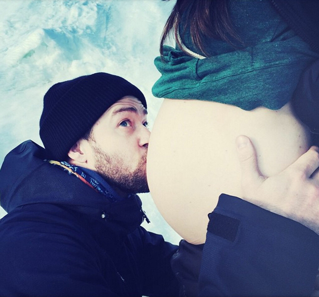 FIKK IKKE NOK AV BABYMAGEN: Justin Timberlake postet dette bildet på sin fødselsdag i januar, og fortalte følgerne sine at han gleder seg til å snart få verdens beste gave. Den gaven fikk han 10. april 2015. Foto: NTB Scanpix FIKK IKKE NOK AV BABYMAGEN: Justin Timberlake postet dette bildet på sin fødselsdag i januar, og fortalte følgerne sine at han gleder seg til å snart få verdens beste gave. Den gaven fikk han 10. april 2015. Foto: NTB Scanpix