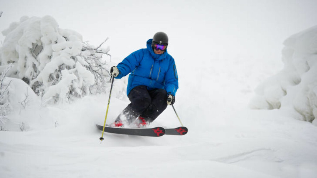 TRYSIL: Pär Lundberg nyter puddersnøen i løype 30 i Høgegga på onsdag. Foto OLA MATTSON TRYSIL: Pär Lundberg nyter puddersnøen i løype 30 i Høgegga på onsdag. Foto OLA MATTSON