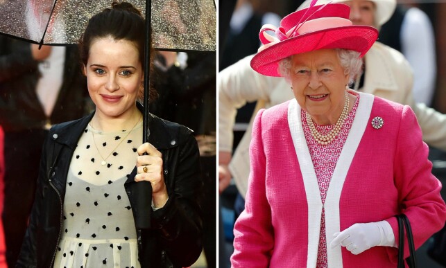 LIKE?: Selv om det kanskje ikke er så enkelt å se likheten mellom de to nå, mye på grunn av aldersforskjellen, har Claire Foy fått skryt i flere anmeldelser for sin tolkning av en ung dronning Elizabeth.Foto: NTB scanpix LIKE?: Selv om det kanskje ikke er så enkelt å se likheten mellom de to nå, mye på grunn av aldersforskjellen, har Claire Foy fått skryt i flere anmeldelser for sin tolkning av en ung dronning Elizabeth.Foto: NTB scanpix