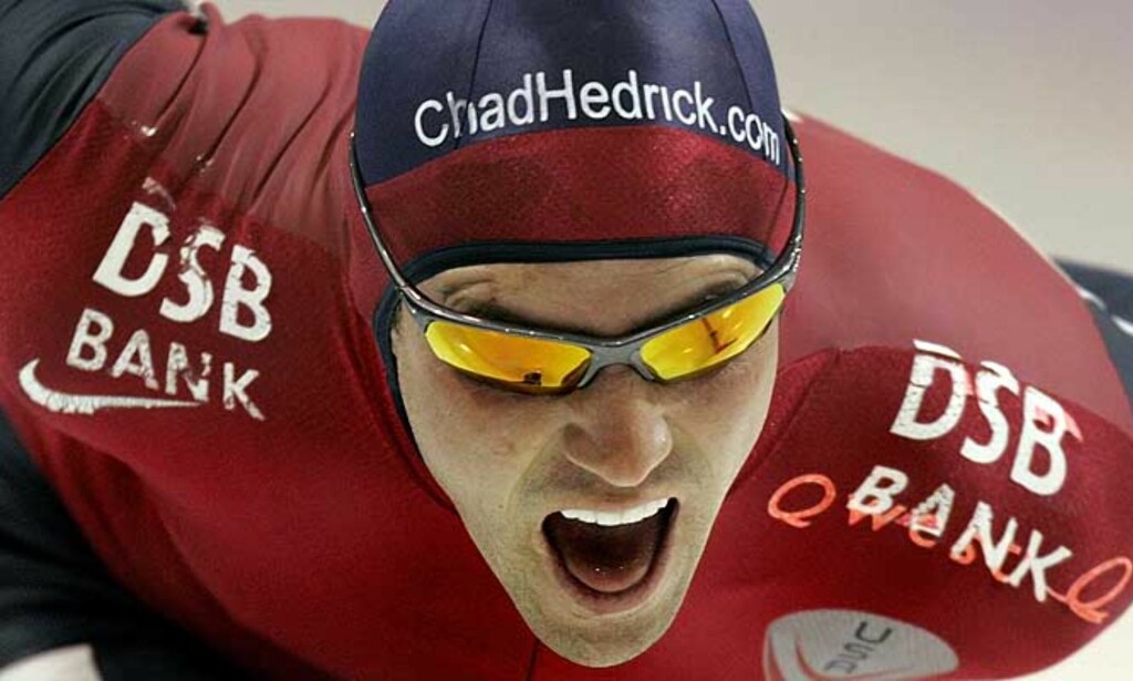 REKORD! Chad Hedrick i aksjon under rekordløpet i Utah. Foto: DOUGLAS C. PIZAC/AP/SCANPIX REKORD! Chad Hedrick i aksjon under rekordløpet i Utah. Foto: DOUGLAS C. PIZAC/AP/SCANPIX