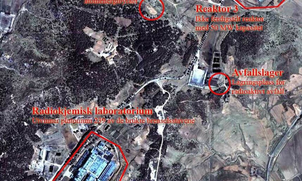YONGBYON: Det enorme atomanlegget vest i Nord-Korea er kjernen i landets atomprogram. Kart: Google Maps/Dagbladet YONGBYON: Det enorme atomanlegget vest i Nord-Korea er kjernen i landets atomprogram. Kart: Google Maps/Dagbladet