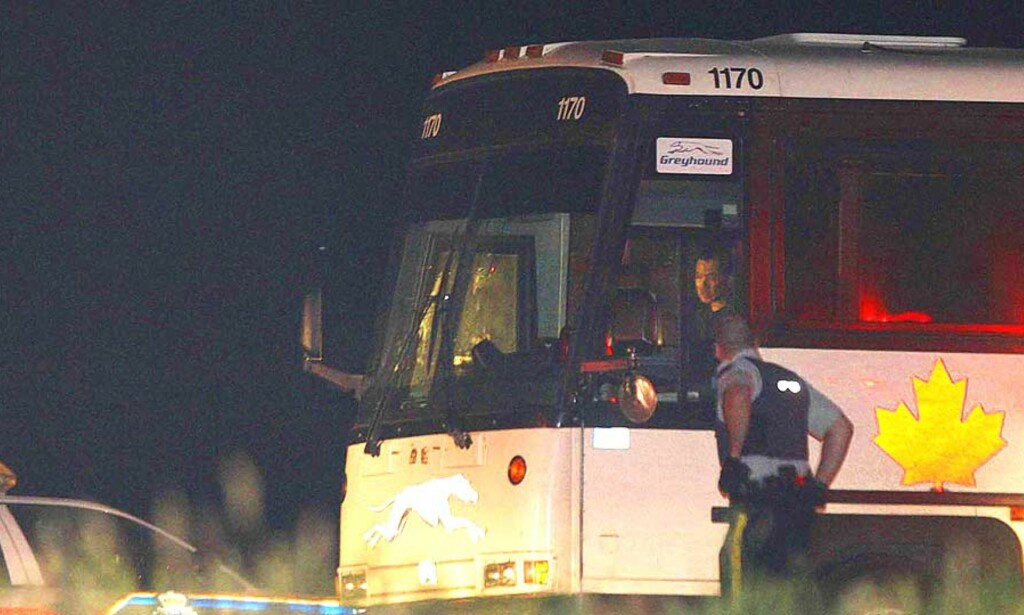 SKREKK-TUR: Det var på denne bussen ugjerningen skjedde. Foto: AP/SCANPIX SKREKK-TUR: Det var på denne bussen ugjerningen skjedde. Foto: AP/SCANPIX
