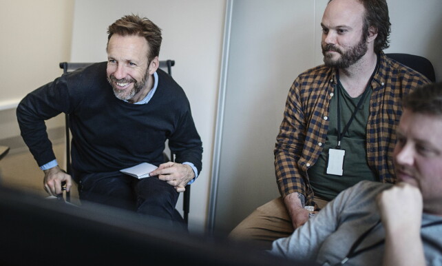 I REDAKSJONEN: Komiker, Thomas Giertsen, fotografert for TV-bilaget. Foto: Benjamin A. Ward / Dagbladet I REDAKSJONEN: Komiker, Thomas Giertsen, fotografert for TV-bilaget. Foto: Benjamin A. Ward / Dagbladet