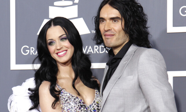 DEN GANG DA: Katy Perry og Russell Brand på den røde løperen under Grammy Awards i 2011. Foto: Danny Moloshok / NTB Scanpix DEN GANG DA: Katy Perry og Russell Brand på den røde løperen under Grammy Awards i 2011. Foto: Danny Moloshok / NTB Scanpix