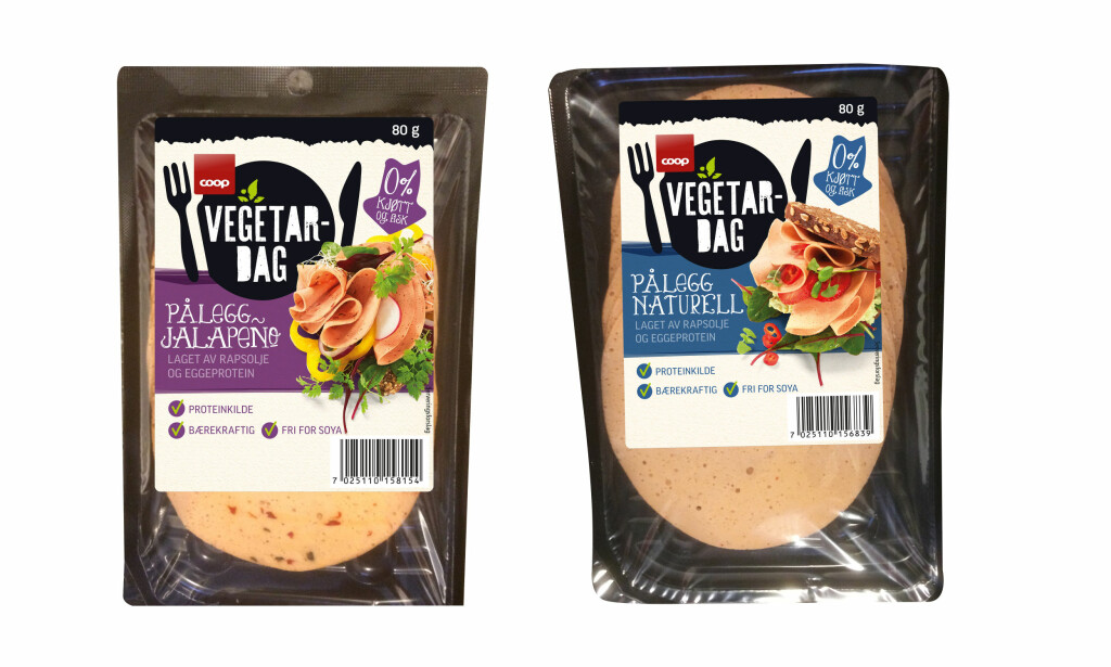 VEGETARDAG: Kjøttfritt alternativ til servelatpølse fra Coop. VEGETARDAG: Kjøttfritt alternativ til servelatpølse fra Coop.