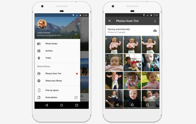 AUTOMATISK DELING: Snart kan du sette opp Google Foto slik at alle bilder du tar av barna automatisk deles med kona. Foto: Google AUTOMATISK DELING: Snart kan du sette opp Google Foto slik at alle bilder du tar av barna automatisk deles med kona. Foto: Google