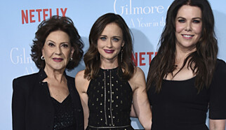 POPULÆRT: I fjor ble «Gilmore Girls»-stjernene gjenforent i forbindelse med nyinnspilling av serien. Fra venstre: Kelly Bishop, Alexis Bledel og Lauren Graham. Foto: NTB Scanpix POPULÆRT: I fjor ble «Gilmore Girls»-stjernene gjenforent i forbindelse med nyinnspilling av serien. Fra venstre: Kelly Bishop, Alexis Bledel og Lauren Graham. Foto: NTB Scanpix