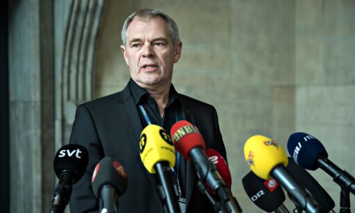 FANT HODE OG BEN: Visepolitiinspektør Jens Møller Jensen under en pressekonferanse i København 7. oktober. Foto: NTB Scanpix FANT HODE OG BEN: Visepolitiinspektør Jens Møller Jensen under en pressekonferanse i København 7. oktober. Foto: NTB Scanpix