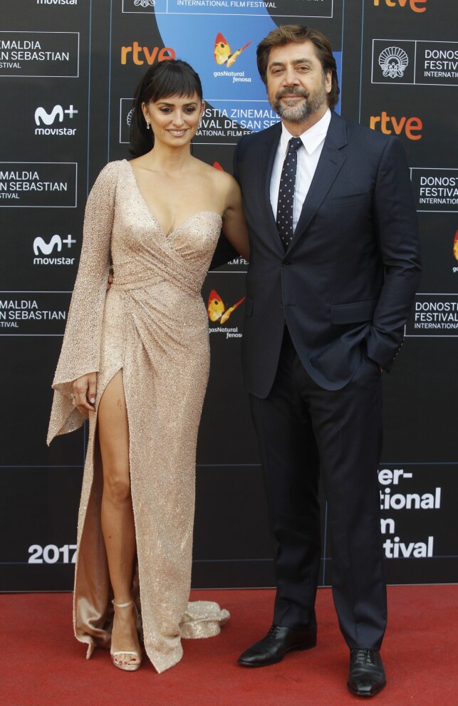 MANN OG KONE: Siden 2010 har Penelope vært gift med film-kjekkasen Javier Bardem. Her er paret sammen under San Sebastian Film Festival i Spania sist måned. Foto: NTB Scanpix MANN OG KONE: Siden 2010 har Penelope vært gift med film-kjekkasen Javier Bardem. Her er paret sammen under San Sebastian Film Festival i Spania sist måned. Foto: NTB Scanpix