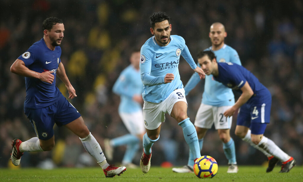 AKTIV: Manchester Citys Ilkay Gündogan satte ny rekord i antall pasninger. Foto: NTB Scanpix AKTIV: Manchester Citys Ilkay Gündogan satte ny rekord i antall pasninger. Foto: NTB Scanpix