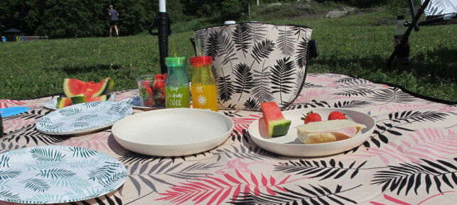 PIKNIK I DET FRI: Å spise ute i det fri er herlig på sommeren. Putt noe godt i piknikkurven, rull ut pleddet og nyt lunsjen eller frokosten i friluft. PIKNIK I DET FRI: Å spise ute i det fri er herlig på sommeren. Putt noe godt i piknikkurven, rull ut pleddet og nyt lunsjen eller frokosten i friluft.