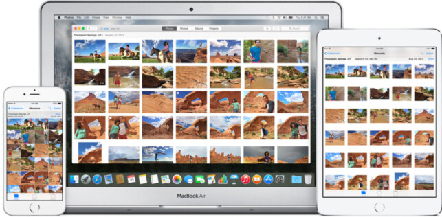 OVERALT: Bildene fra telefonen din dukker opp på alle Apple-enhetene dine. Dessverre er det enkelt å slette dem fra alle sammen også. Foto: Apple OVERALT: Bildene fra telefonen din dukker opp på alle Apple-enhetene dine. Dessverre er det enkelt å slette dem fra alle sammen også. Foto: Apple