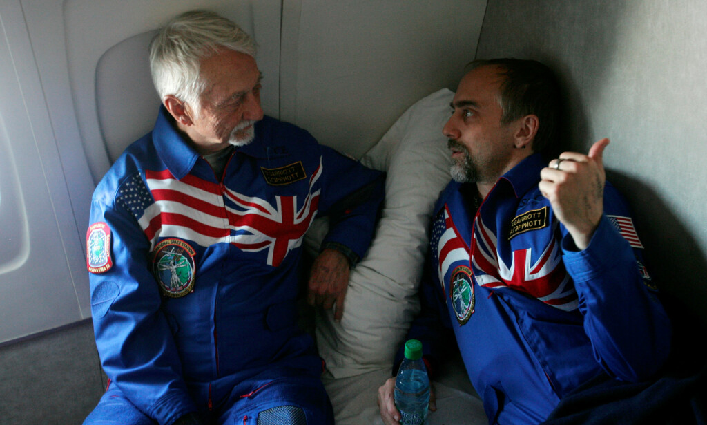 FAR OG SØNN: Richards far, Owen Garriott, var en av NASAs første vitenskapsastronauter og tilbrakte 60 dager på en amerikansk romstasjon tilbake i 1973. Foto: Dmitry Lovetsky /AP / NTB Scanpix FAR OG SØNN: Richards far, Owen Garriott, var en av NASAs første vitenskapsastronauter og tilbrakte 60 dager på en amerikansk romstasjon tilbake i 1973. Foto: Dmitry Lovetsky /AP / NTB Scanpix