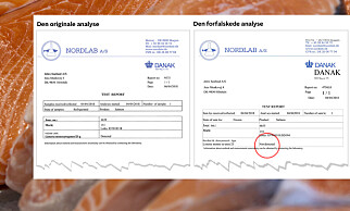 BEVIS: Det var tydelig at Jelex Seafood forfalsket dokumenter for å skjule forekomster av listeria-bakterier. BEVIS: Det var tydelig at Jelex Seafood forfalsket dokumenter for å skjule forekomster av listeria-bakterier.