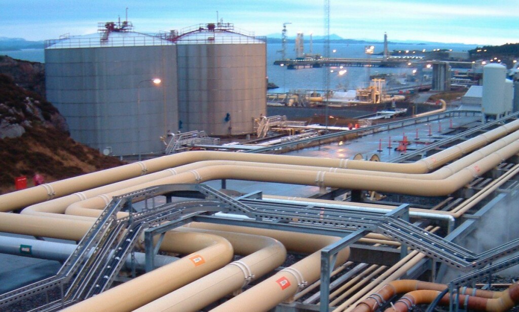 STURETERMINALEN: Foto: Equinor STURETERMINALEN: Foto: Equinor