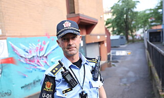 INNSATSLEDER: Politiets innsatsleder Tom Berger. Foto: Christian Roth Christensen / Dagbladet. INNSATSLEDER: Politiets innsatsleder Tom Berger. Foto: Christian Roth Christensen / Dagbladet.
