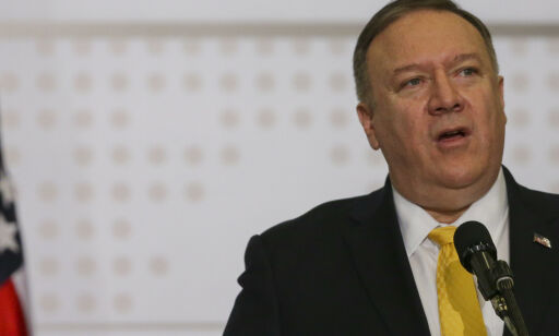 image: – Pompeo skjelte ut journalist