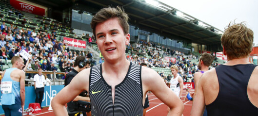 Personlig rekord for Jakob Ingebrigtsen på 1500-meteren: - Han gjør et superløp Personlig rekord for Jakob Ingebrigtsen på 1500-meteren: - Han gjør et superløp