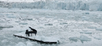 Spiller piano på «isflak» i Arktis: - Det var utfordrende Spiller piano på «isflak» i Arktis: - Det var utfordrende