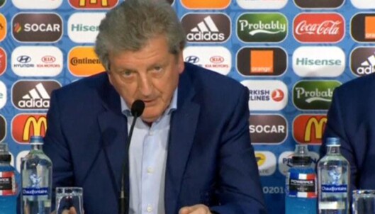 Hodgson slutter i jobben etter sjokktapet mot Island Hodgson slutter i jobben etter sjokktapet mot Island