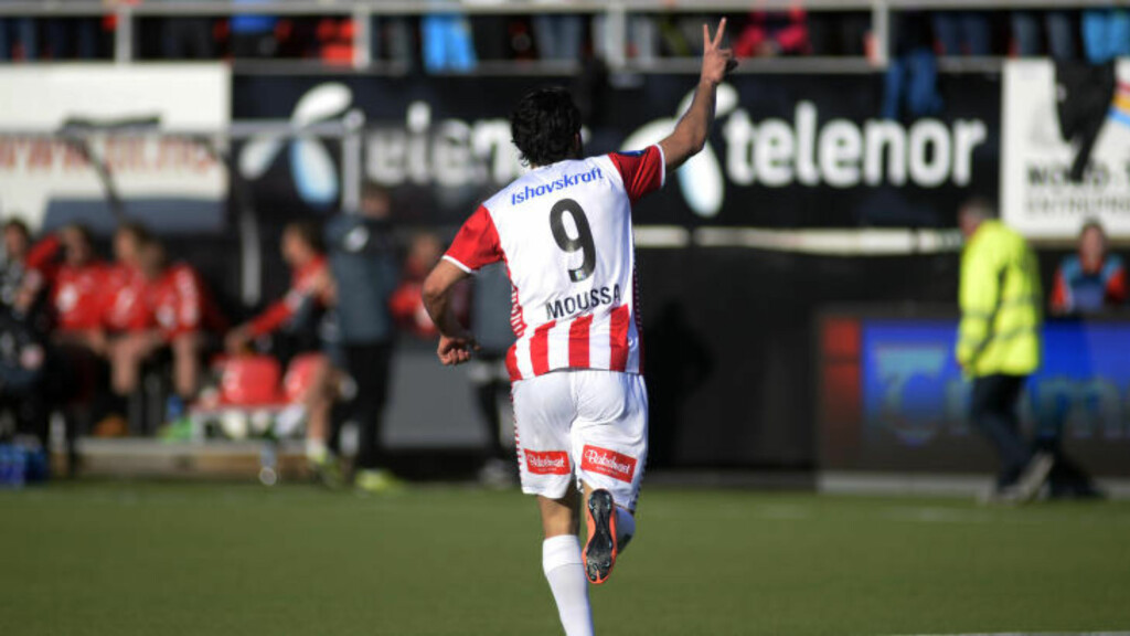 JUBEL: Sofien Moussa senket Brann med kampens eneste scoring.
Foto: Rune Stoltz Bertinussen / NTB scanpix JUBEL: Sofien Moussa senket Brann med kampens eneste scoring.
Foto: Rune Stoltz Bertinussen / NTB scanpix