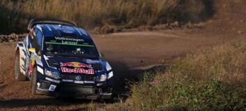 Andreas Mikkelsen på pallen i Argentina Andreas Mikkelsen på pallen i Argentina
