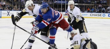 Zucca og Rangers møter Penguins i sluttspillet - igjen Zucca og Rangers møter Penguins i sluttspillet - igjen