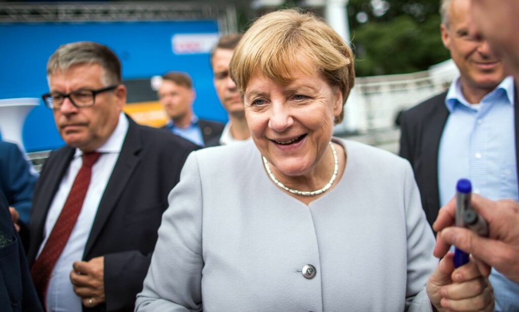 PÅ OPPTUR: På en fersk meningsmåling gjør Angela Merkel sin beste måling siden mars. Samtidig gjør AFD sin dårligste måling siden januar. Foto: EPA/JENS BUETTNER / NTB Scanpix. PÅ OPPTUR: På en fersk meningsmåling gjør Angela Merkel sin beste måling siden mars. Samtidig gjør AFD sin dårligste måling siden januar. Foto: EPA/JENS BUETTNER / NTB Scanpix. 