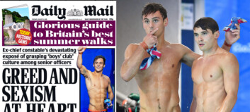 Britiske aviser klippet vekk bronsevinneren: - Er det mulig? Britiske aviser klippet vekk bronsevinneren: - Er det mulig?