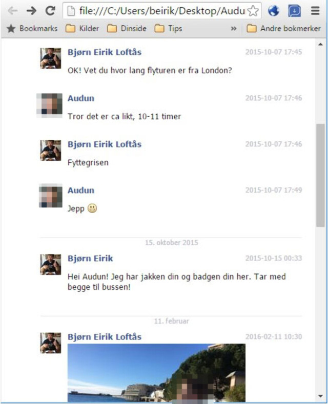 Er det en måte og komme på starten av en facebook samtale på Er det en måte og komme på starten av en facebook samtale på