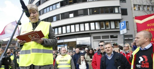 Streiken dobles - pasienthotell på halv kapasitet Streiken dobles - pasienthotell på halv kapasitet
