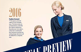 SAS innfører nye uniformer for sine ansatte. Det har fått mange til å se rødt SAS innfører nye uniformer for sine ansatte. Det har fått mange til å se rødt