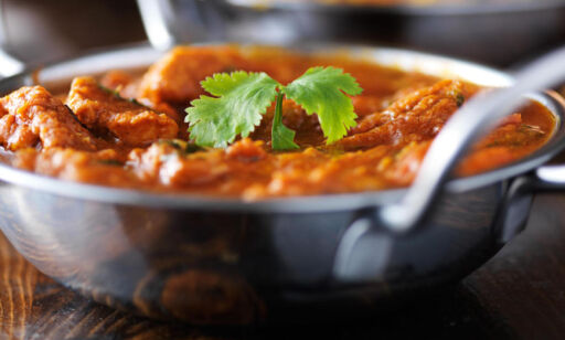 image: Middag fra glass: Gi butter chicken en liten tvist