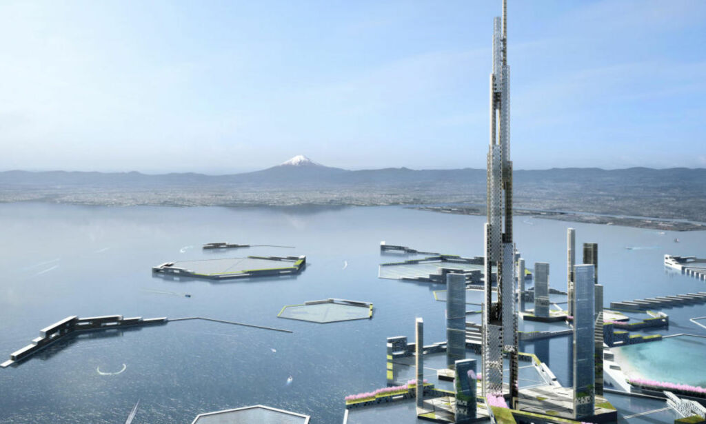 image: Har tegnet skyskraper på 1600 meter med plass til like mange innbyggere som i Norges 12. største kommune
