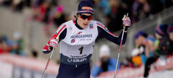 Riiber var på vei mot norsk seier, men gikk feil på oppløpet Riiber var på vei mot norsk seier, men gikk feil på oppløpet