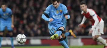 Etter 82 minutter kom Flamini innpå - etter 83 minutter var det 2-0 til Barca takket være ham Etter 82 minutter kom Flamini innpå - etter 83 minutter var det 2-0 til Barca takket være ham