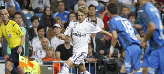 Martin Ødegaard kan få spilletid for Real Madrid i morgen Martin Ødegaard kan få spilletid for Real Madrid i morgen