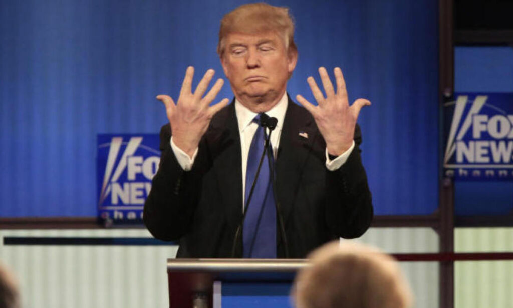 image: Trump om størrelsen på det han har i buksa: - Jeg garanterer at det ikke er noen problemer