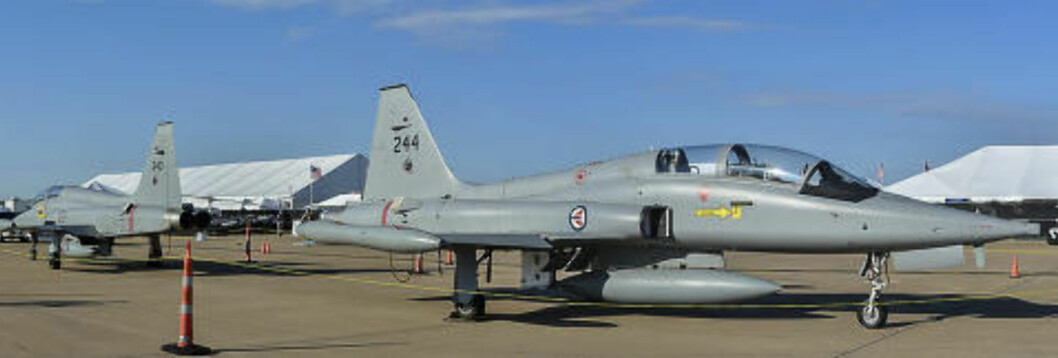 PRIVATFLY: Disse norske jagerflyene ble solgt til Texas-milliardæren Ross Perot jr. Foto: Dave Chng/Airwingspotter PRIVATFLY: Disse norske jagerflyene ble solgt til Texas-milliardæren Ross Perot jr. Foto: Dave Chng/Airwingspotter